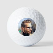 Aangepaste foto eenvoudige golfballen (Voorkant)