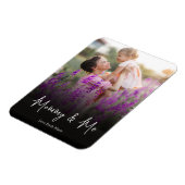 Aangepaste foto Eenvoudige mama en ik Magneet (Linkerzijde)