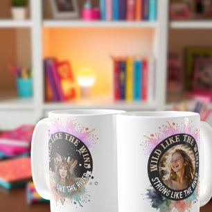 Aangepaste foto-empowerment, Inspirerend Cadeau vo Koffiemok