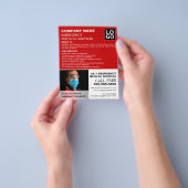 Aangepaste foto, EMT, Paramedic Flyer (Hand)