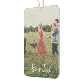 Aangepaste foto- en aangepaste tekst Sjabloon Luchtverfrisser (Links)