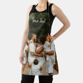 Aangepaste foto- en aangepaste tekst Sjabloon Schort (Insitu)