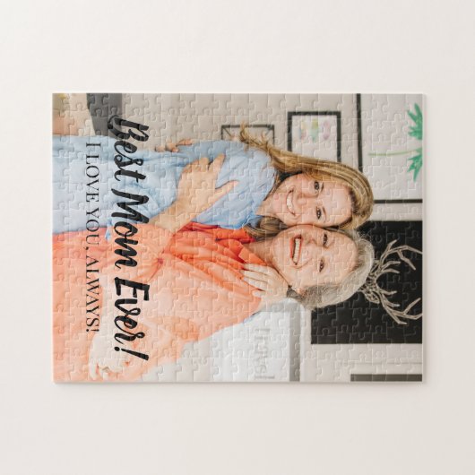 Aangepaste foto en bericht legpuzzel (Horizontaal)