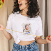 Aangepaste  foto en jaarcadeau t-shirt