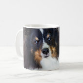 Aangepaste foto- en liefdestekst met petten en nam koffiemok (Voorkant links)