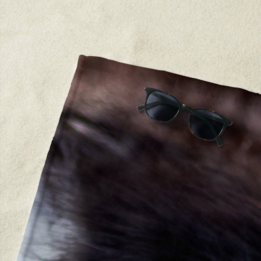 Aangepaste foto- en liefdestekst met petten en nam strandlaken (In situ)