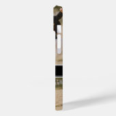 Aangepaste foto en monogram gepersonaliseerd Case-Mate iPhone case (Achterkant / Links)