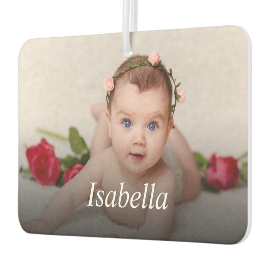 Aangepaste foto en naam luchtverfrisser (Links)