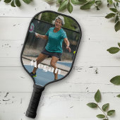 Aangepaste foto en naam Monogram Pickleball Paddle