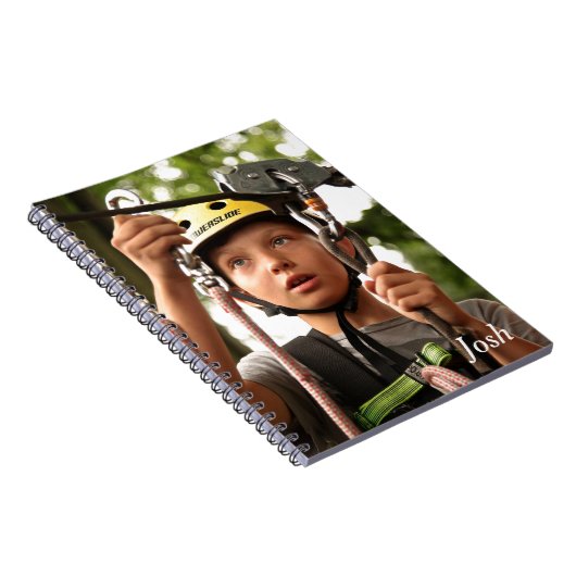 Aangepaste foto en naam notitieboek (Rechterzijde)