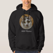 Aangepaste foto en naam speciaal gepersonaliseerd hoodie (Voorkant)