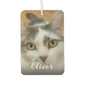 Aangepaste foto- en naamauto luchtverfrisser (Voorkant)