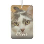 Aangepaste foto- en naamauto luchtverfrisser (Achterkant)