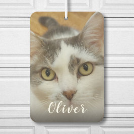 Aangepaste foto- en naamauto luchtverfrisser