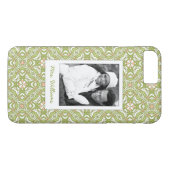 Aangepaste foto- en naamretro-achtergrond 2 Case-Mate iPhone case (Achterkant (Horizontaal))