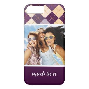 Aangepaste foto- en naamzwevende achtergrond Case-Mate iPhone case