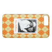Aangepaste foto- en naamzwevende achtergrond Case-Mate iPhone case (Achterkant (Horizontaal))