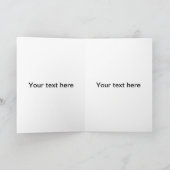 Aangepaste foto en/of tekst kaart (Binnen)