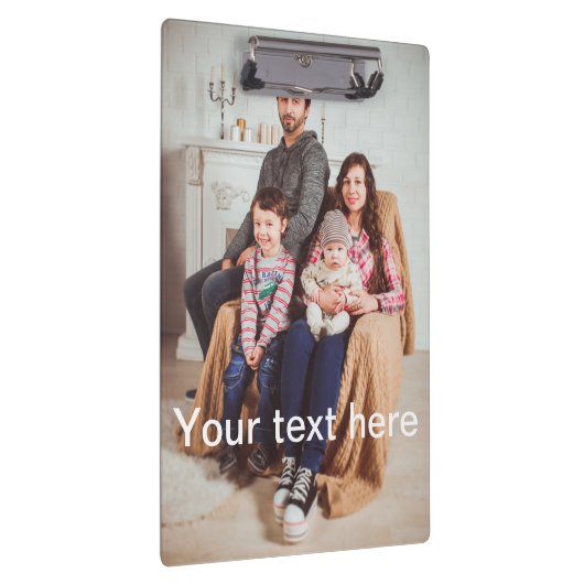 Aangepaste foto en/of tekst klembord (Rechts)