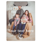 Aangepaste foto en/of tekst klembord (Voorkant)