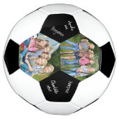 Aangepaste foto en ondertekend voetbal (Gedraaid)