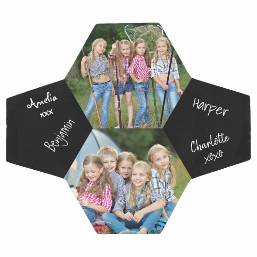 Aangepaste foto en ondertekend voetbal (Enkel)