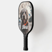 Aangepaste foto en persoonlijke naam pickleball paddle (Links)