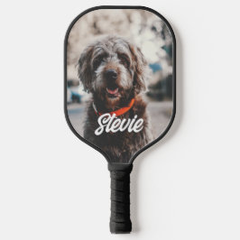 Aangepaste foto en persoonlijke naam pickleball paddle