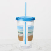 Aangepaste foto en tekst Acryl Tumbler Acryl Drinkbeker (Rechts)