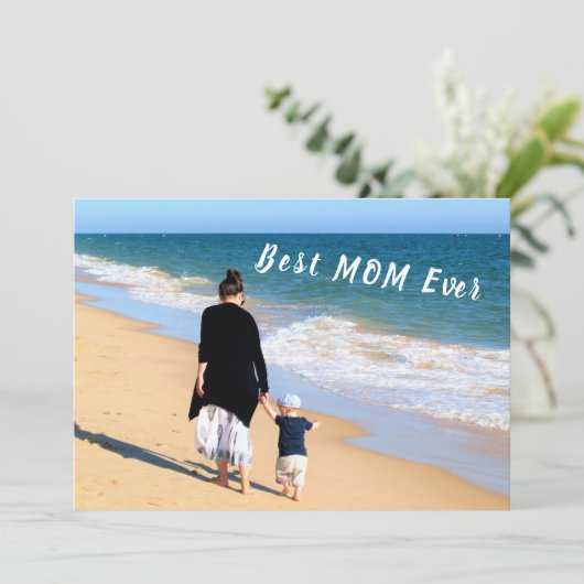 Aangepaste foto en tekst - Beste DAD ooit (Staand voorkant)