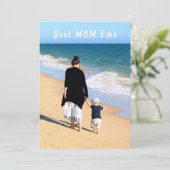 Aangepaste foto en tekst - Beste DAD ooit - (Staand voorkant)