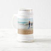 Aangepaste foto en tekst Bier Stein Uw eigen ontwe Bierpul (Voorkant links)