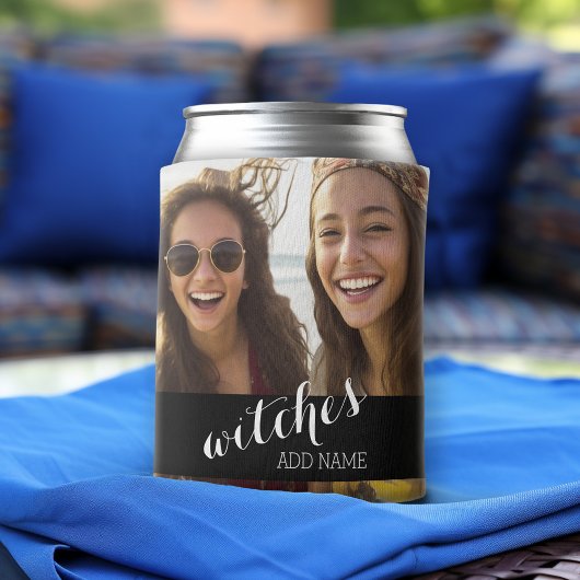 Aangepaste foto en tekst blikjeskoeler