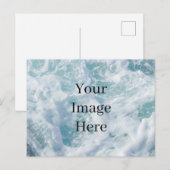 Aangepaste foto en tekst briefkaart (Voorkant / Achterkant)