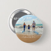 Aangepaste foto en tekst Button (Voorkant /achterkant)