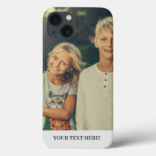 Aangepaste foto en tekst Case-Mate iPhone case