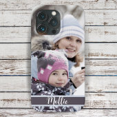 Aangepaste foto en tekst Case-Mate iPhone case