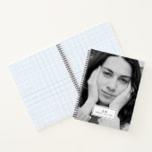 Aangepaste Foto en Tekst Gepersonaliseerd Notitieb Notitieboek (Binnen)