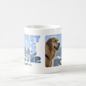 Aangepaste foto en tekst gepersonaliseerde beste h koffiemok (Center)