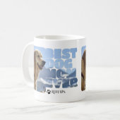 Aangepaste foto en tekst gepersonaliseerde beste h koffiemok (Voorkant links)