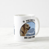 Aangepaste foto en tekst gepersonaliseerde beste h koffiemok (Voorkant rechts)