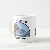 Aangepaste foto en tekst gepersonaliseerde beste h koffiemok (Voorkant links)