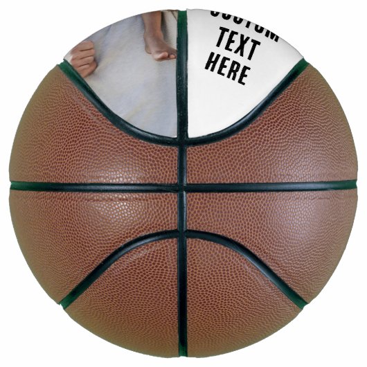 Aangepaste foto en tekst Gepersonaliseerde Vaderda Basketbal (Rechts)