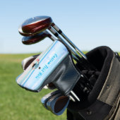 Aangepaste foto en tekst golfhoofd Hoesje cadeau v Golfheadcover (Insitu)