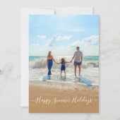 Aangepaste foto en tekst - Happy Summer Feestdagen (Voorkant)