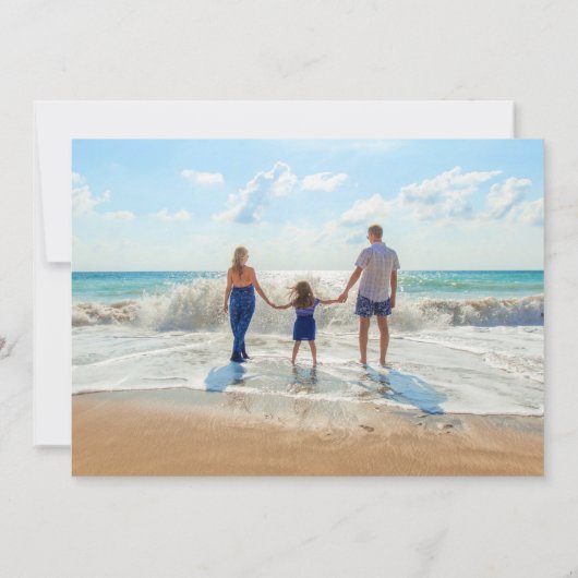 Aangepaste foto en tekst - Happy Summer Feestdagen (Achterkant)