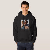 Aangepaste foto en tekst hoodie (Voorkant volledig)