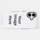 Aangepaste foto en tekst iPhone 16 hoesje (Achterkant horizontaal)