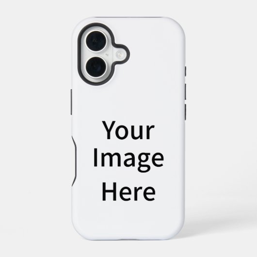 Aangepaste foto en tekst iPhone 16 hoesje (Achterkant)