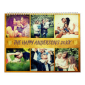 Aangepaste foto en tekst kalender (Hoes)